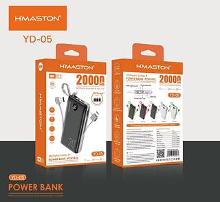 Carregador Portatil Power Bank 20000mah HMASTON YD65