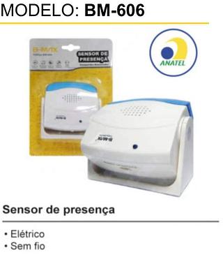 Sensor de Presenca Alerta Sonoro