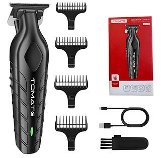 Máquina Cortar Cabelo Acabamento Profissional Sem Fio Bivolt Preto 127/220v MAG 027