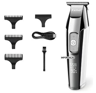 MAQUINA DE CABELO KEMEI KM-5027 Sem Fio