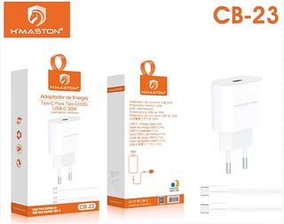 CARREGADOR 30W PARA TIPO C TIPO C HMASTON CB23