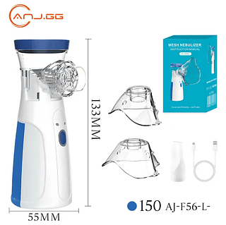 Nebulizador Portátil Silencioso Inalador Adulto Infantil ANJ
