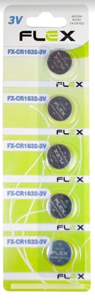 FX-CR1632 Bateria botão Lithium FLEX