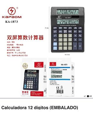 Calculadora 12 digitos