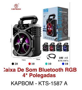 CAIXA DE SOM KAPBOM 1587A