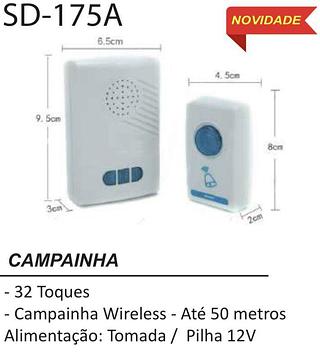 CAMPAINHA LELONG LE-175A
