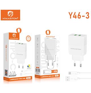 CARREGADOR HMASTON TIPO-C 6.1A Y46-3
