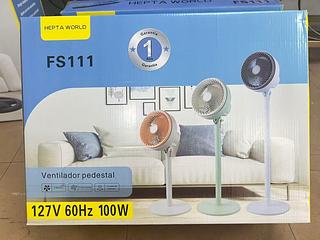 Ventilador De Chão 6 Pás 110w 3 Velocidades Epta World Fs 111 110V