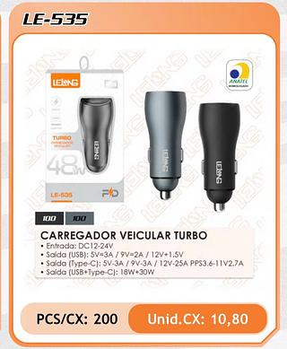 FONTE CARRO 48w LELONG