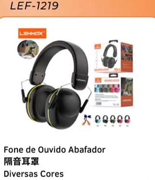 Fone de Ouvido Abafador