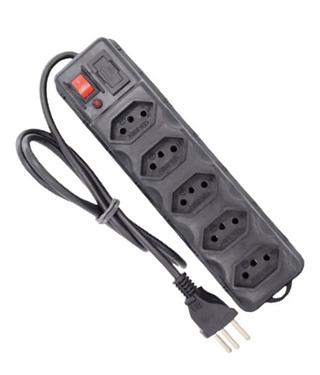 Extensão Elétrica 6 Tomada Filtro Linha Bivolt