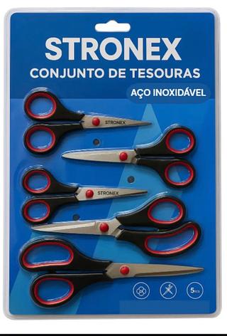 KIT TESOURA COM 5PC