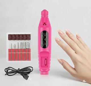 Lixadeira Unha Eletrica Motor Manicure Tira Cuticula Lixa