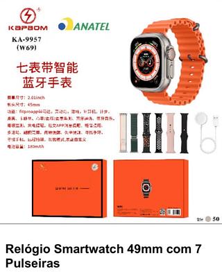 RELOGIO COM 7 PULSEIRA KAPBOM KA 9957