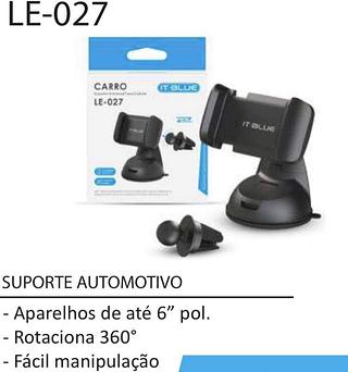 Suporte Para Celular Universal Veicular Tomate LE-027