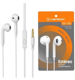 FONE COM FIO KAPBOM KA 716