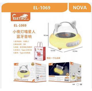 CAIXA DE SOM COM LUMINARIA EL 1069