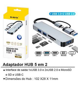 ADAPTADOR HUB 5 em 2