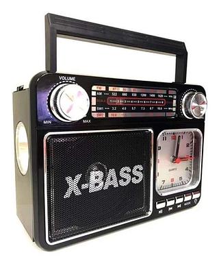 Radio Am Fm Com Bluetooth e Relogio MK135 LE666