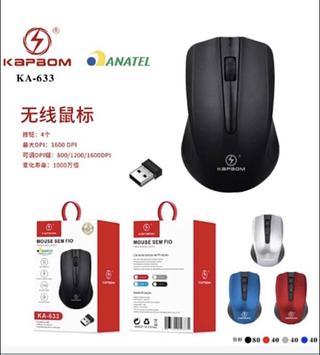 MOUSE SEM FIO KAPBOM KA633