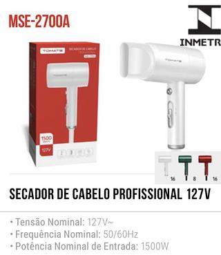SECADOR DE CABELO PROFISSIONAL 127V