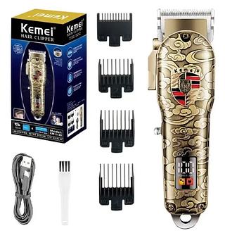 Máquina De Cortar Cabelo Profissional Kemei Km 2130