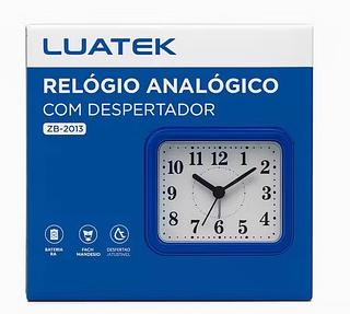 RELOGIO ANALÓGICO COM DESPERTADOR