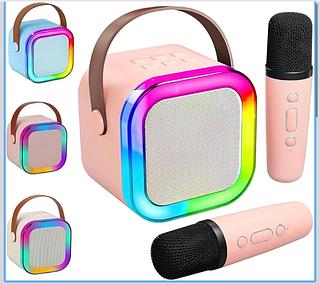 CAIXA DE SOM COM 2MICROFONE k12