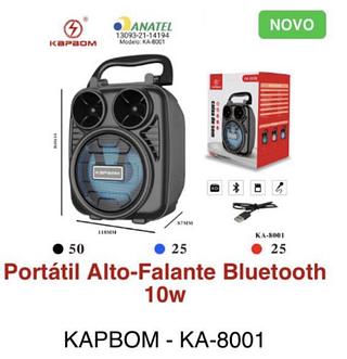 CAIXA DE SOM 8001