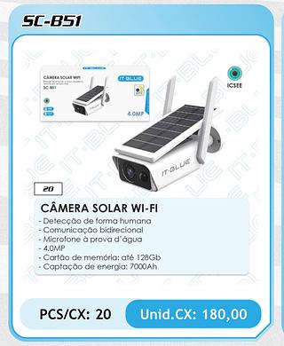 CAMERA SOLAR SC-B51 IT BLUE