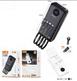 Carregador Power Bank 20000mAh 22.5W EL 2957