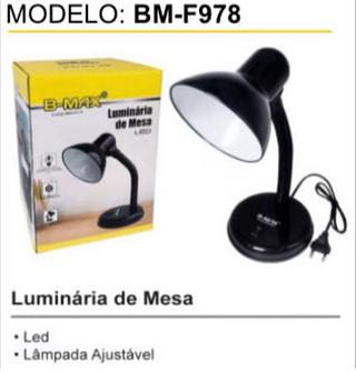 LUMINARIA DE MESA BM F978