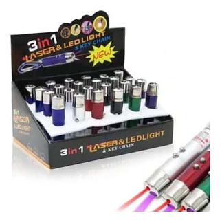 LASER DE CHAVEIRO 3 IN 1 CX COM 24PC
