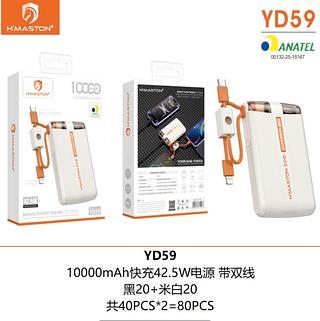 Power Bank Carregador Portatil 10000mAh 42.5W HMASTON YD59