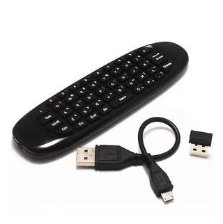 TECLADO CONTROLE PARA TV BOX TV PC SMART COM LED SEM FIO