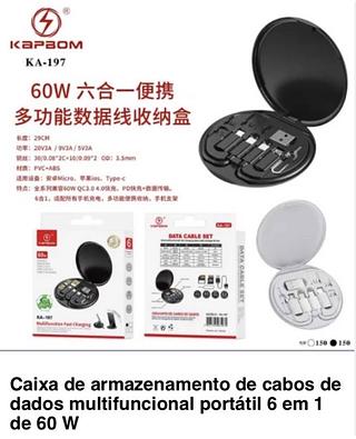 ADAPTADOR CONJUNTO DE CABO DE DADOS 60W KA-197