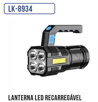 Lanterna Tática Holofote Super Led 3 Níveis LK-8934