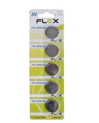 FX-CR2032 Bateria botão Lithium FLEX