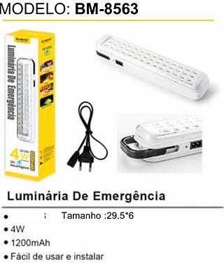 Luminária De Emergência BM8563
