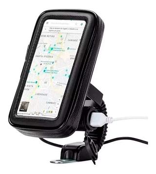 CAPA SUPORTE COM CASE E USB PARA MOTO 6.7P