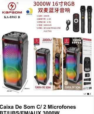 CAIXA DE SOM KA 8965B