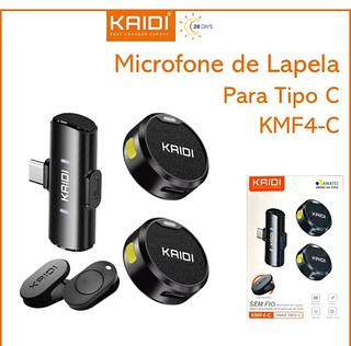 MICROFONE TIPO C KAIDI KMF4-C