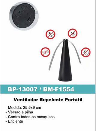 Ventilador Repelente Portátil
