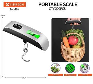 BALANÇA DIGITAL PORTÁTIL 50KG BAL-508