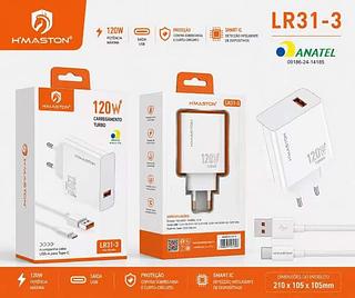 CARREGADOR DE TURBO 120W HMASTON LR31-3