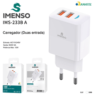 FONTE IMENSO 18W IMS-233B