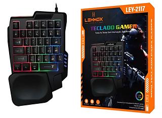 TECLADO GAMER SINGLE HAND LEY-2117