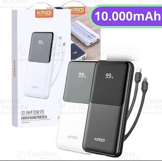 Carregador Power Bank 10000mAh KAIDI KD 961
