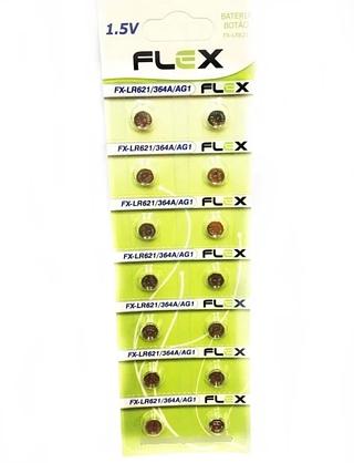 FX-LR621/AG1 Bateria Botão Alcalina FLEX