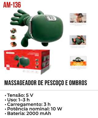 MASSAGEADOR DE PESCOÇO E OMBROS